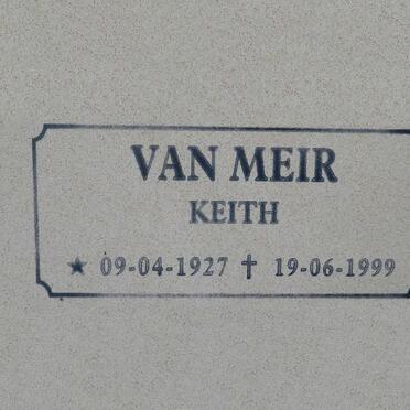 MEIR Keith, van 1927-1999