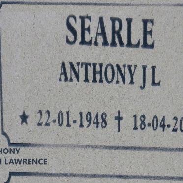 SEARLE Anthony John Lawrence 1948-2013