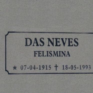 NEVES Felismina, DAS 1915-1993