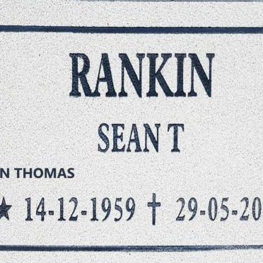 RANKIN Sean Thomas 1959-2015