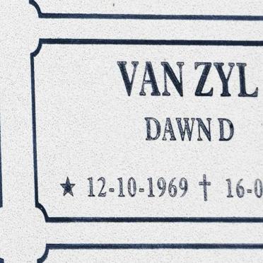 ZYL Dawn D. van 1969-2015