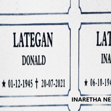 LATEGAN Donald 1945-2021 :: LATEGAN Inaretha nee LANSER 1945-