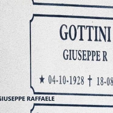 GOTTINI Giuseppe Raffaele 1928-2015