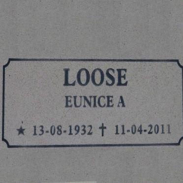 LOOSE Eunice A. 1932-2011