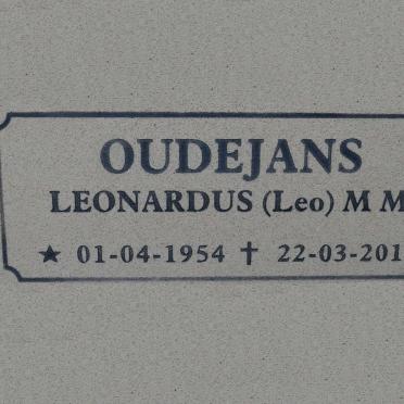 OUDEJANS Leonardus M.M. 1954-2015