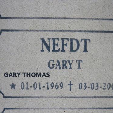 NEFDT Gary Thomas 1969-2001