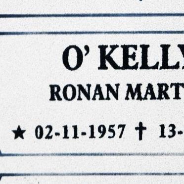 O’KELLY Ronan Martin 1957-2022