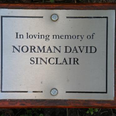 SINCLAIR Norman David