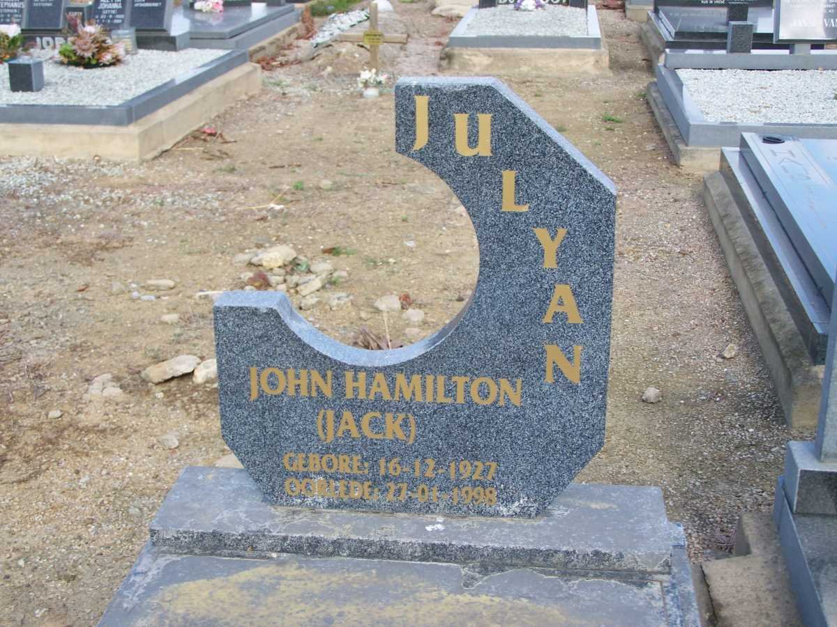 JULYAN John Hamilton 1927-1998