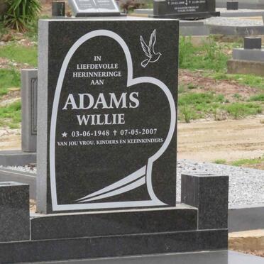 ADAMS Willie 1948-2007