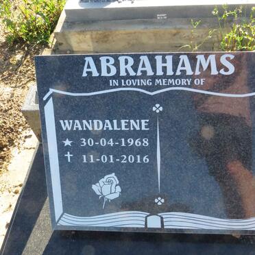 ABRAHAMS Wandalene 1968-2016