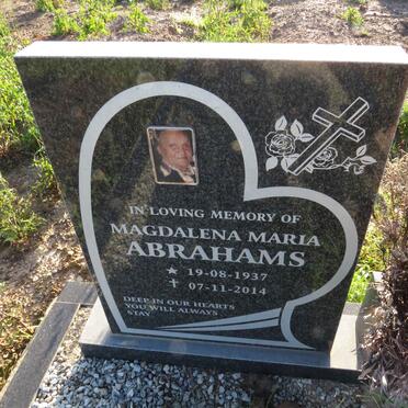 ABRAHAMS Magdalena Maria 1937-2014