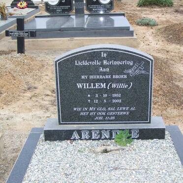 ARENDSE Willem 1952-2002
