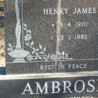 AMBROSE Henry James 1910-1982