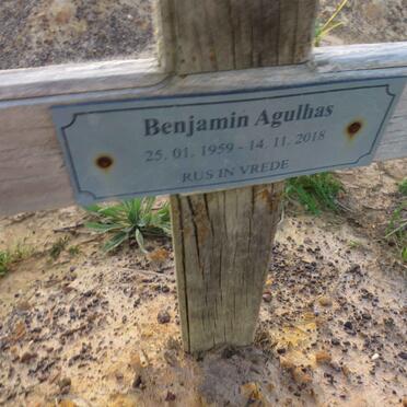 AGULHAS Benjamin 1959-2018