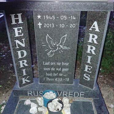 ARRIES Hendrik 1945-2013