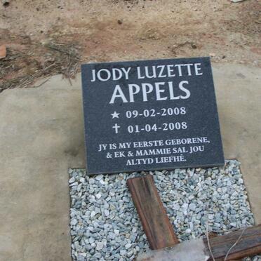 APPELS Jody Luzette 2008-2008