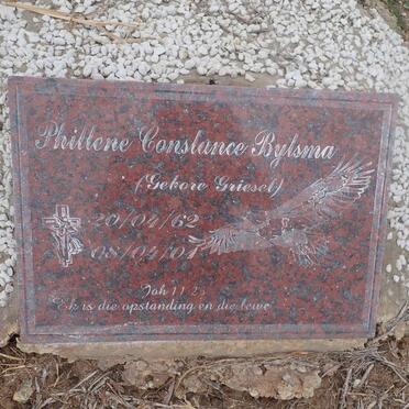 BYLSMA Phillene Constance nee GRIESEL 1962-2001