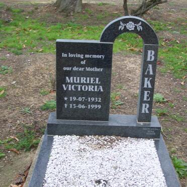 BAKER Muriel Victoria 1932-1999