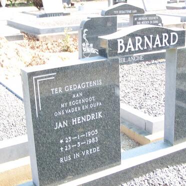 BARNARD Jan Hendrik 1905-1983