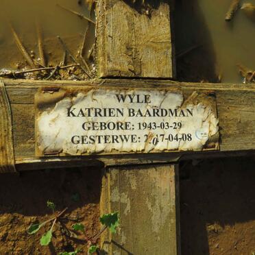 BAARDMAN Katrien 1943-2017