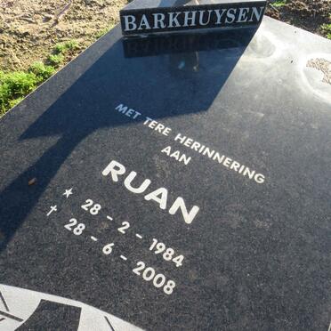 BARKHUYSEN Ruan 1984-2008