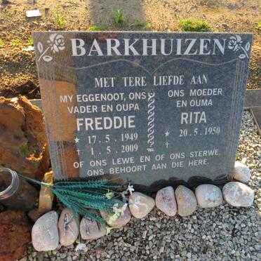 BARKHUIZEN Freddie 1949-2009 & Rita 1950-