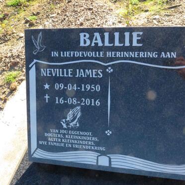BALLIE Neville James 1950-2016