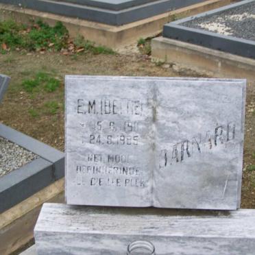 BARNARD E.M. 1911-1985