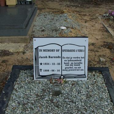 BARENDS Jacob 1934-1998