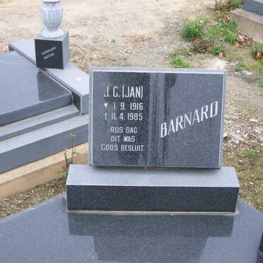 BARNARD J.C. 1916-1985