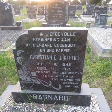 BARNARD Christian C.J. 1945-1979