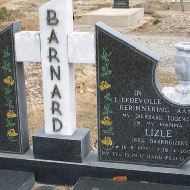 BARNARD Lizle nee BARKHUIZEN  1973-2001