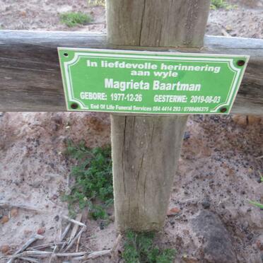 BAARTMAN Magrieta 1977-2019