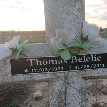 BELELIE Thomas 1953-2011