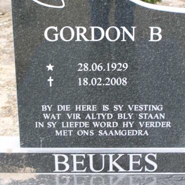 BEUKES Gordon B. 1929-2008