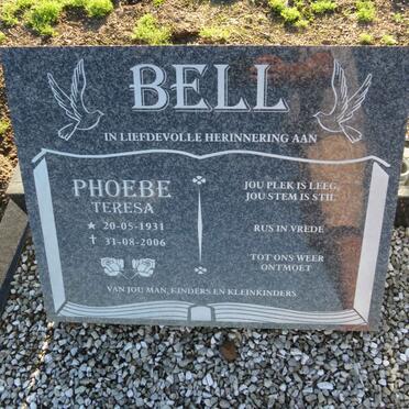 BELL Phoebe Teresa 1931-2006