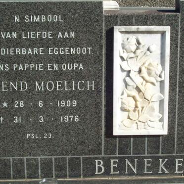 BENEKE Arend Moelich 1909-1976