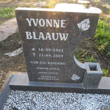 BLAAUW Yvonne 1961-2009