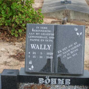 BOHME Wally 1929-1999