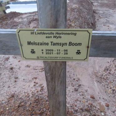 BOOM Melozaine Tamsyn 2009-2021
