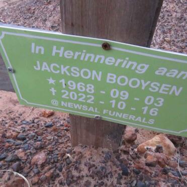 BOOYSEN Jackson 1968-2022