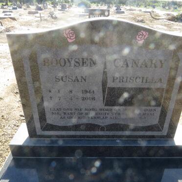 BOOYSEN Susan 1944-2006 :: CANARY Priscilla