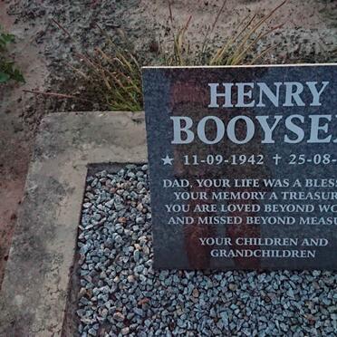 BOOYSEN Henry 1942-2013