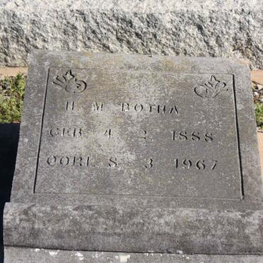 BOTHA H.M. 1888-1967