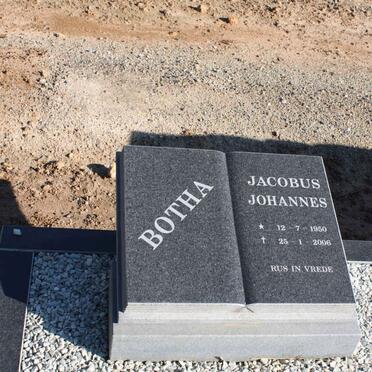 BOTHA Jacobus Johannes 1950-2006
