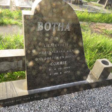 BOTHA Corrie 1956-1975