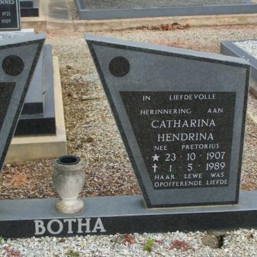 BOTHA Adam Alexander 1915-1990 &amp; Catharina Hendrina PRETORIUS 1907-1989