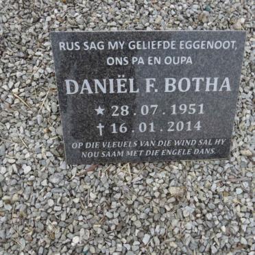 BOTHA Daniël F. 1951-2014