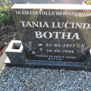 BOTHA Tania Lucinda 1977-2004